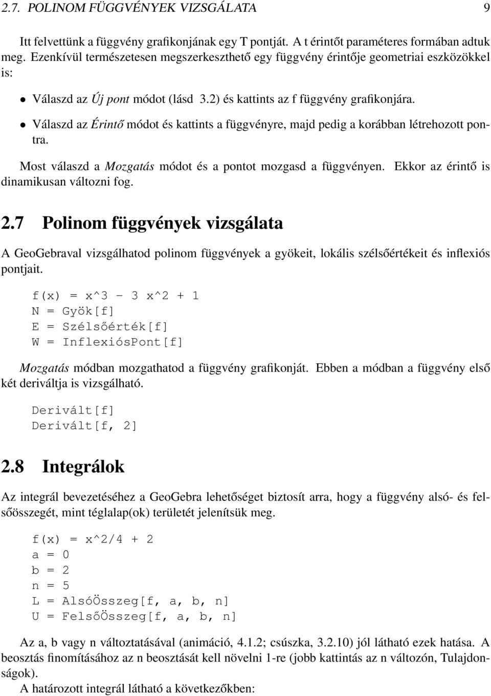 GeoGebra 2.5 kézikönyv. Fordította: Sulik Szabolcs - PDF Ingyenes letöltés