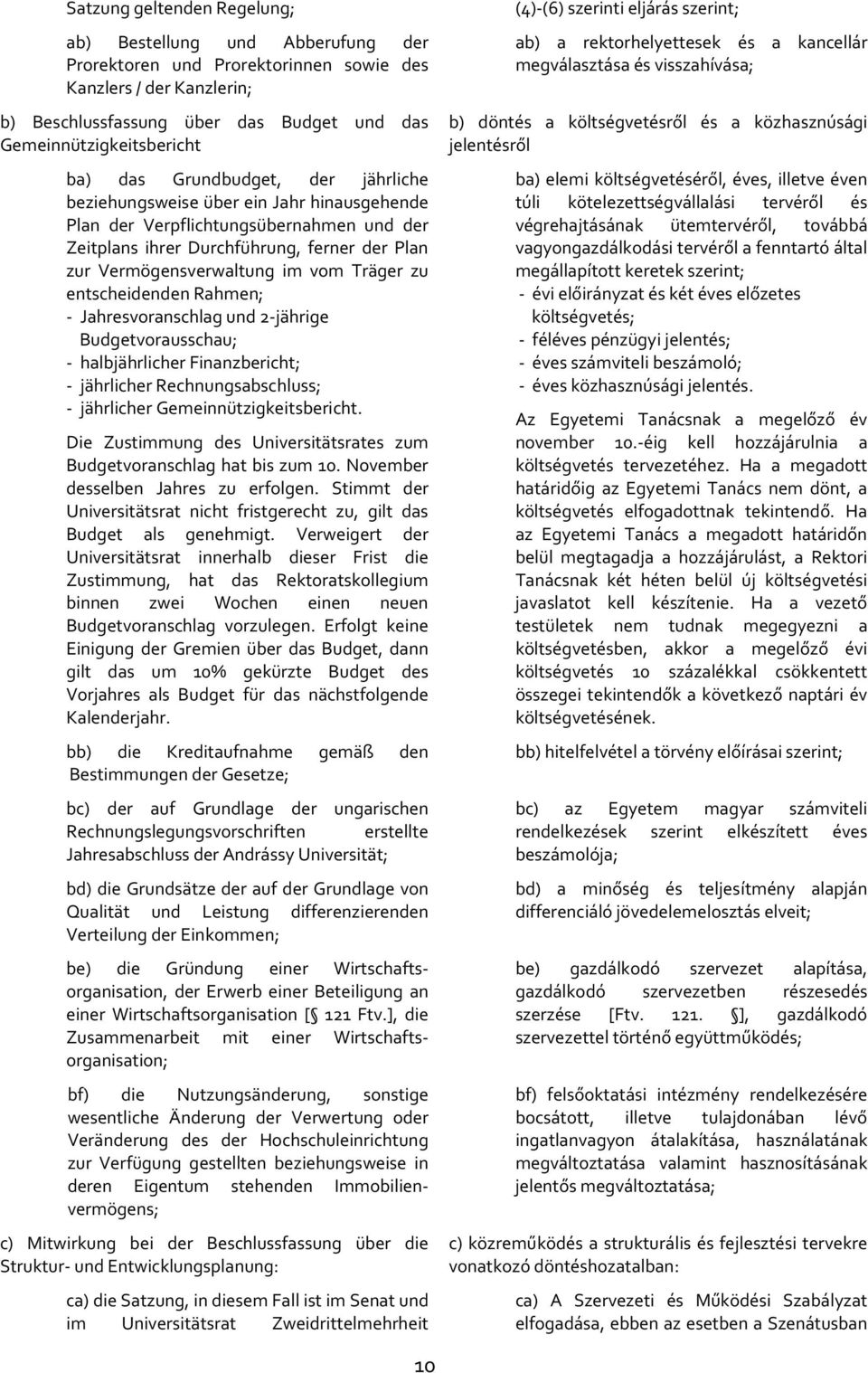 Träger zu entscheidenden Rahmen; - Jahresvoranschlag und 2-jährige Budgetvorausschau; - halbjährlicher Finanzbericht; - jährlicher Rechnungsabschluss; - jährlicher Gemeinnützigkeitsbericht.