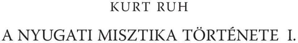 MISZTIKA