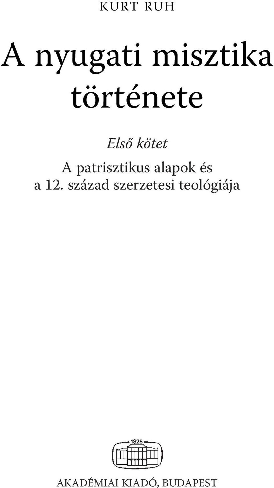 patrisztikus alapok és a 12.