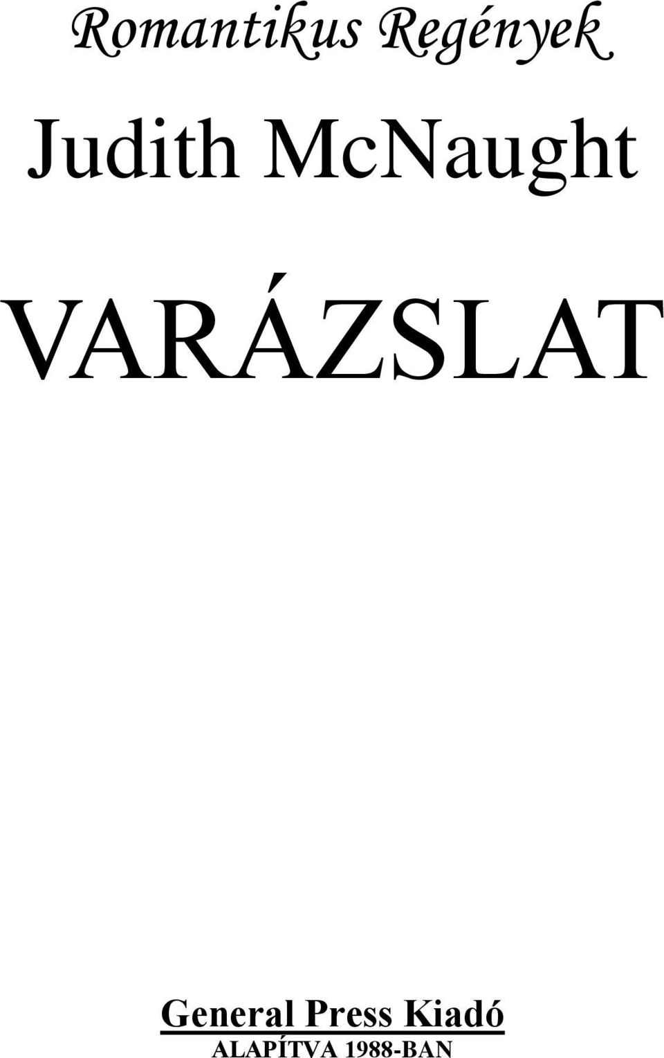 VARÁZSLAT General