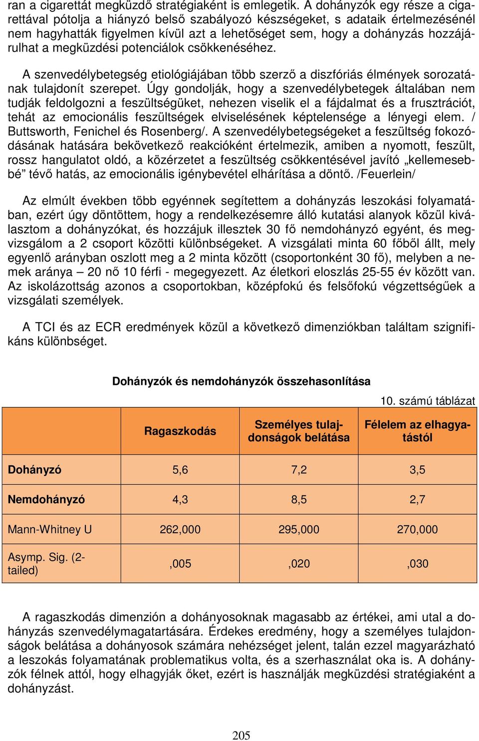 megküzdési potenciálok csökkenéséhez. A szenvedélybetegség etiológiájában több szerző a diszfóriás élmények sorozatának tulajdonít szerepet.