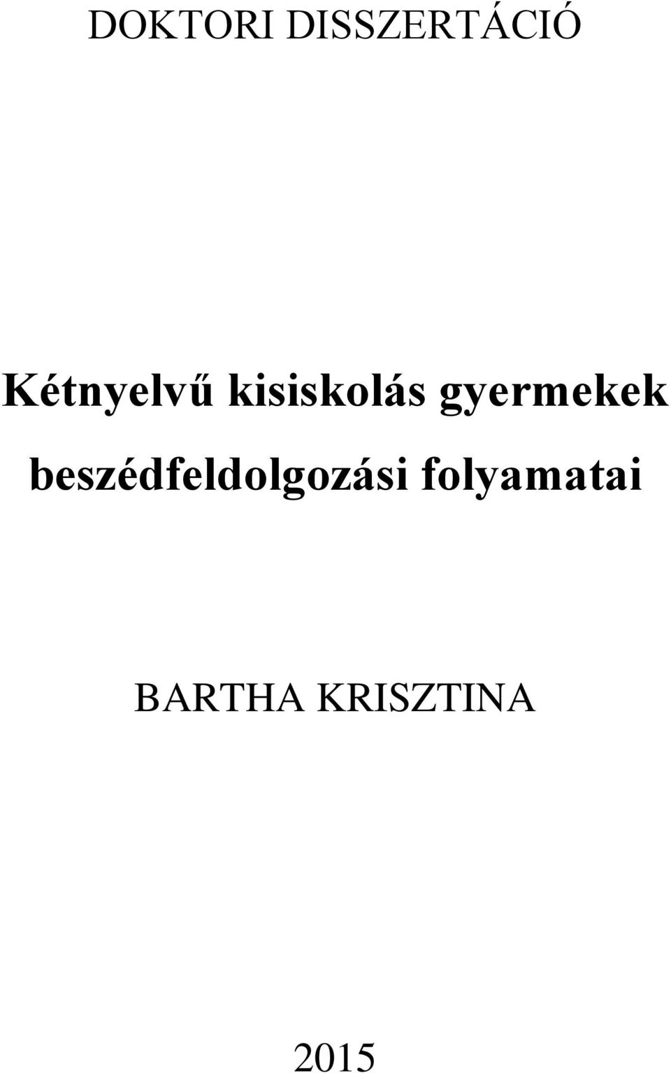gyermekek