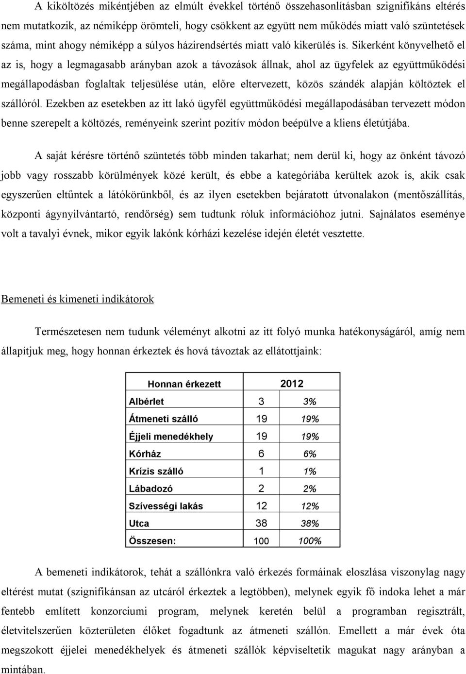 Sikerként könyvelhető el az is, hogy a legmagasabb arányban azok a távozások állnak, ahol az ügyfelek az együttműködési megállapodásban foglaltak teljesülése után, előre eltervezett, közös szándék