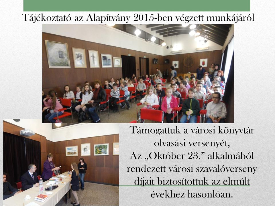 versenyét, Az Október 23.