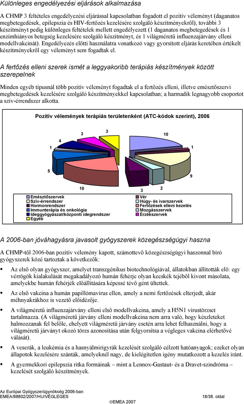 világméretű influenzajárvány elleni modellvakcinát). Engedélyezés előtti használatra vonatkozó vagy gyorsított eljárás keretében értékelt készítményekről egy véleményt sem fogadtak el.