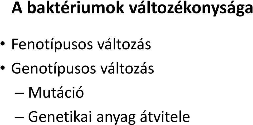 Fenotípusos változás