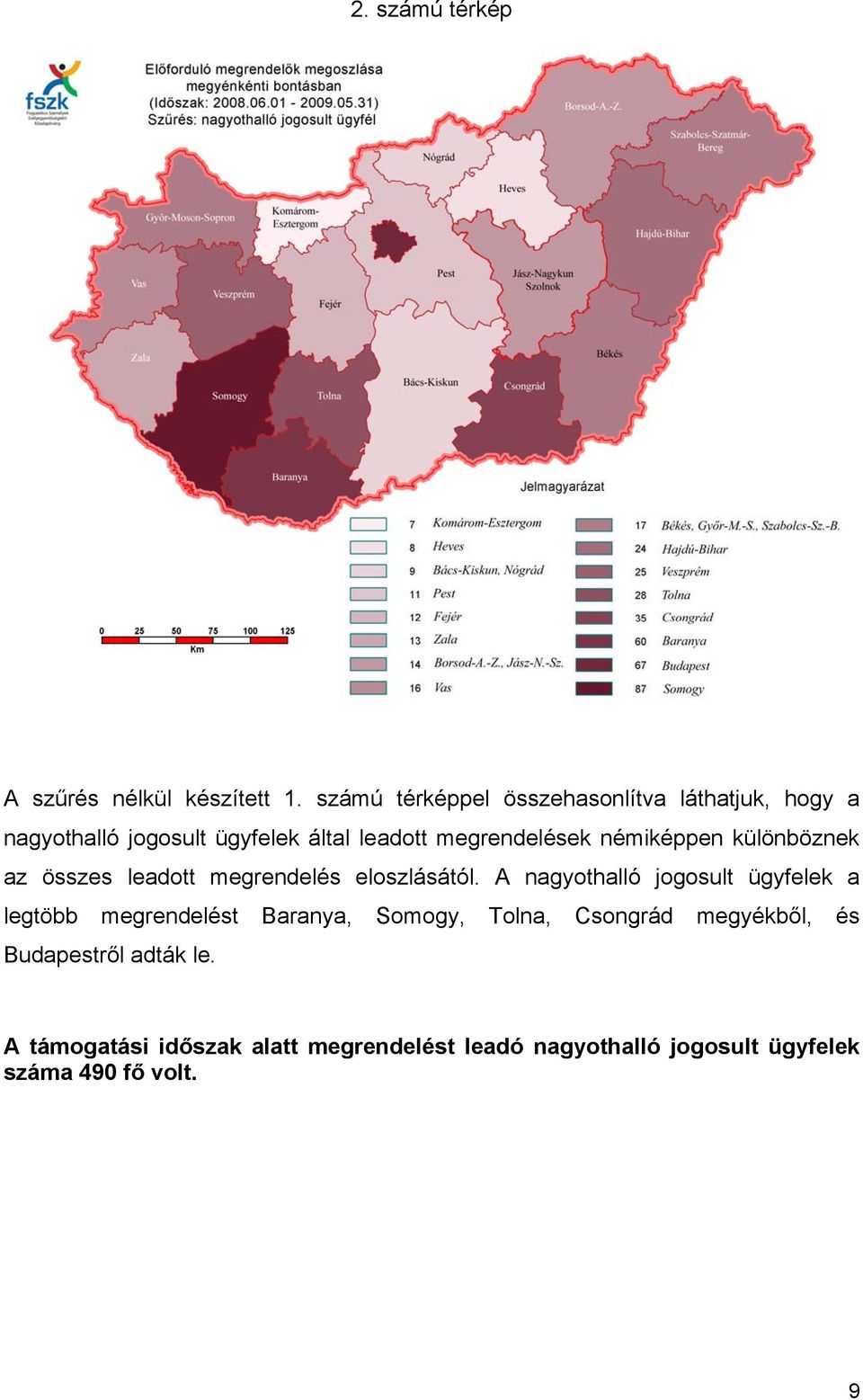 némiképpen különböznek az összes leadott megrendelés eloszlásától.