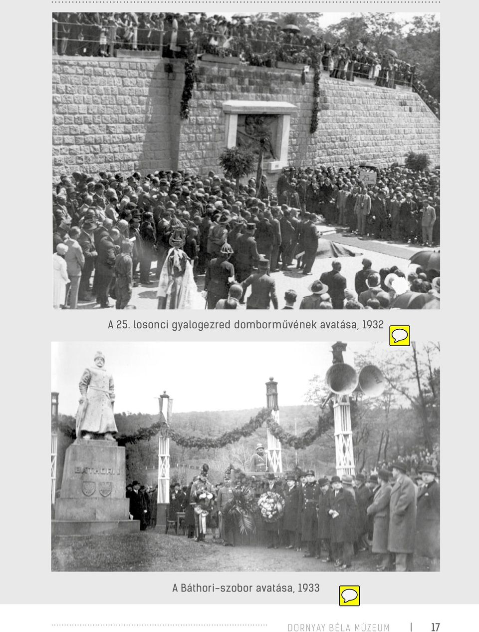 1932 A Báthori-szobor