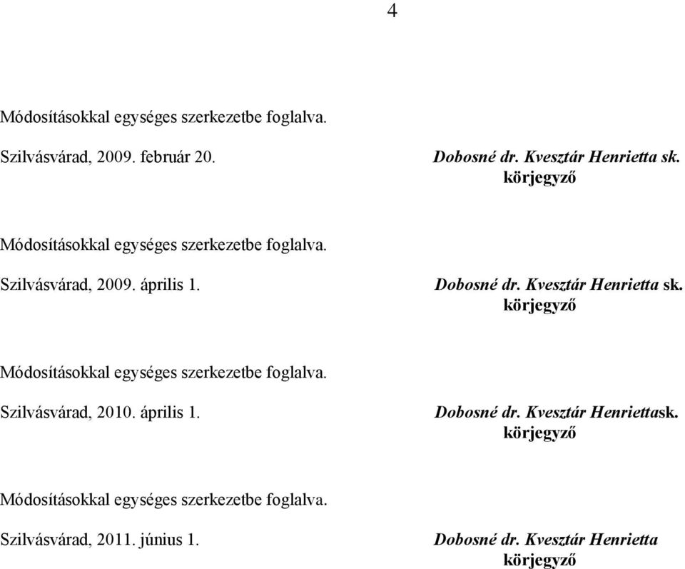 Szilvásvárad, 2010. április 1. Dobosné dr.