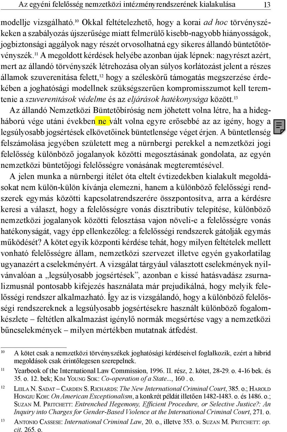 büntetőtörvényszék.