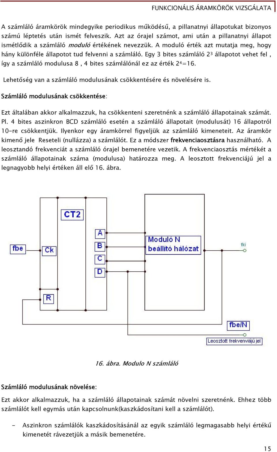 Funkcionális áramkörök vizsgálata - PDF Ingyenes letöltés