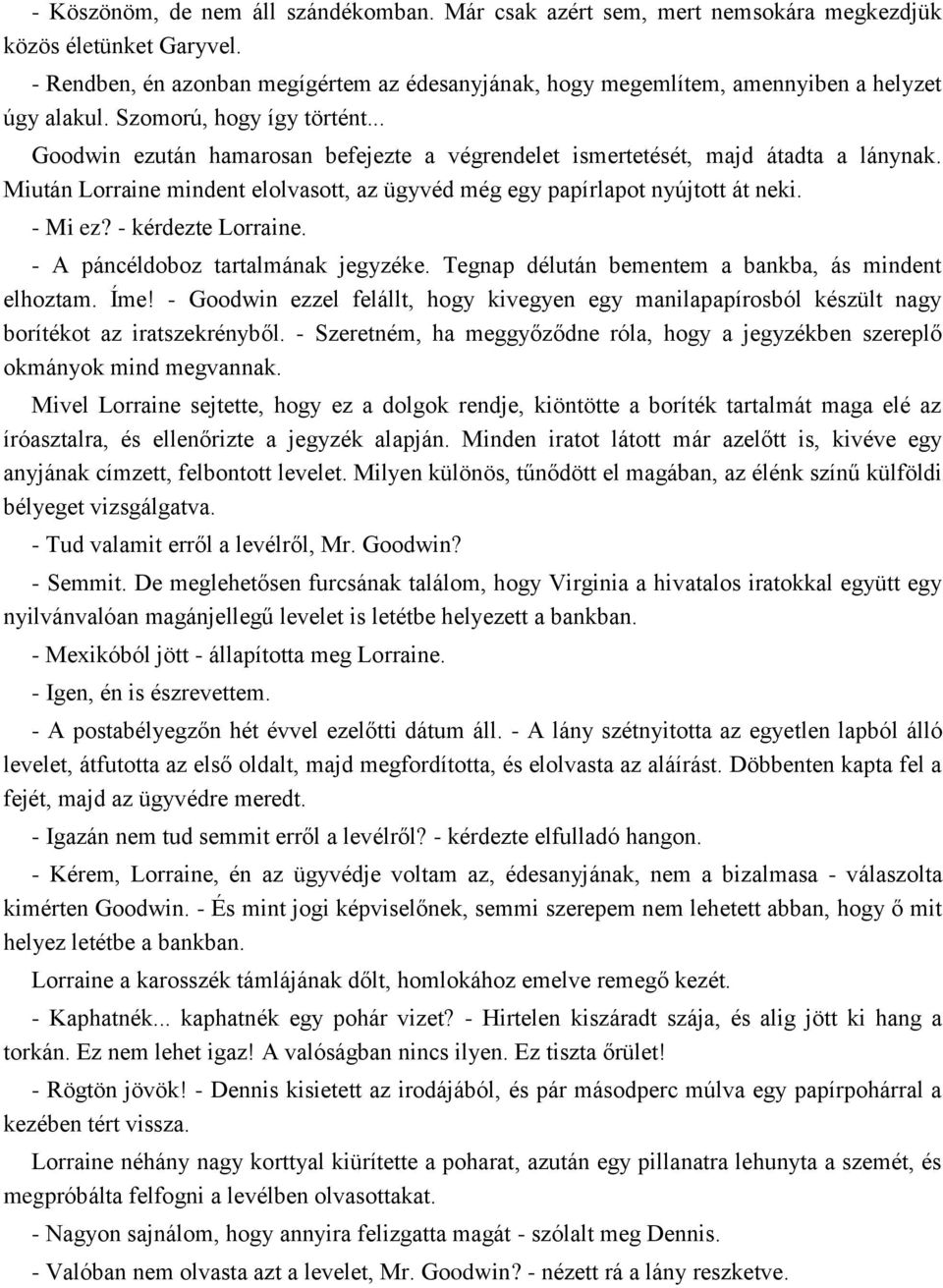 az új végrendelet korai randevúja