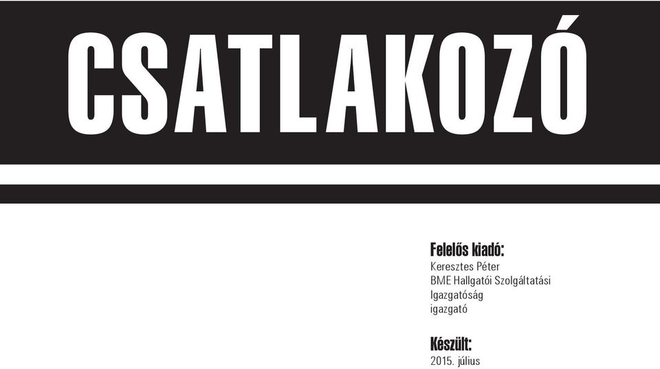 Hallgatói Szolgáltatási