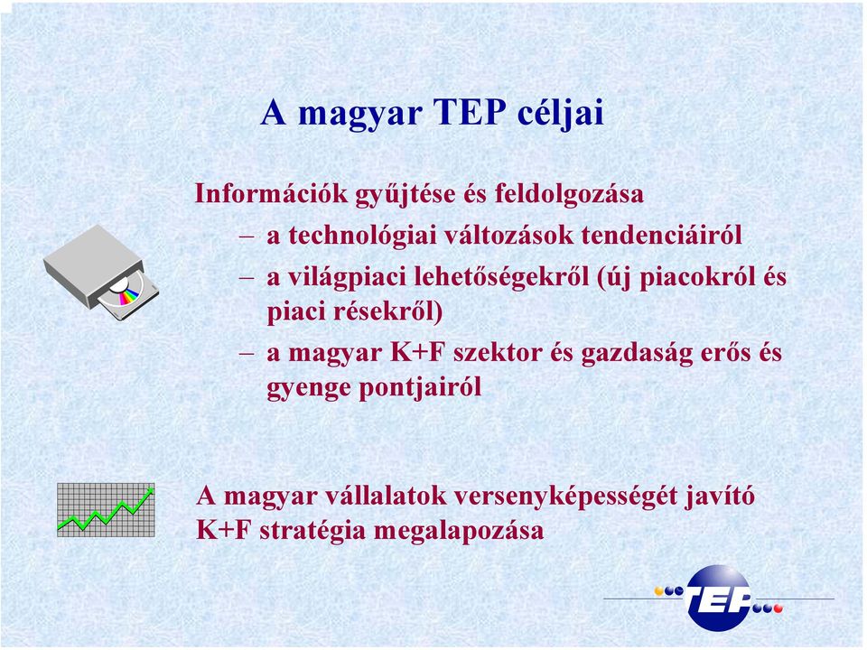 piaci résekről) a magyar K+F szektor és gazdaság erős és gyenge