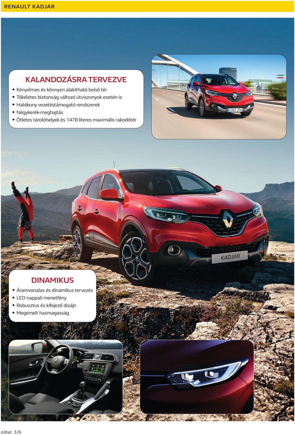 Renault Kadjar. Ne csak nézd! Éld át! Ft-tól* - PDF Free Download