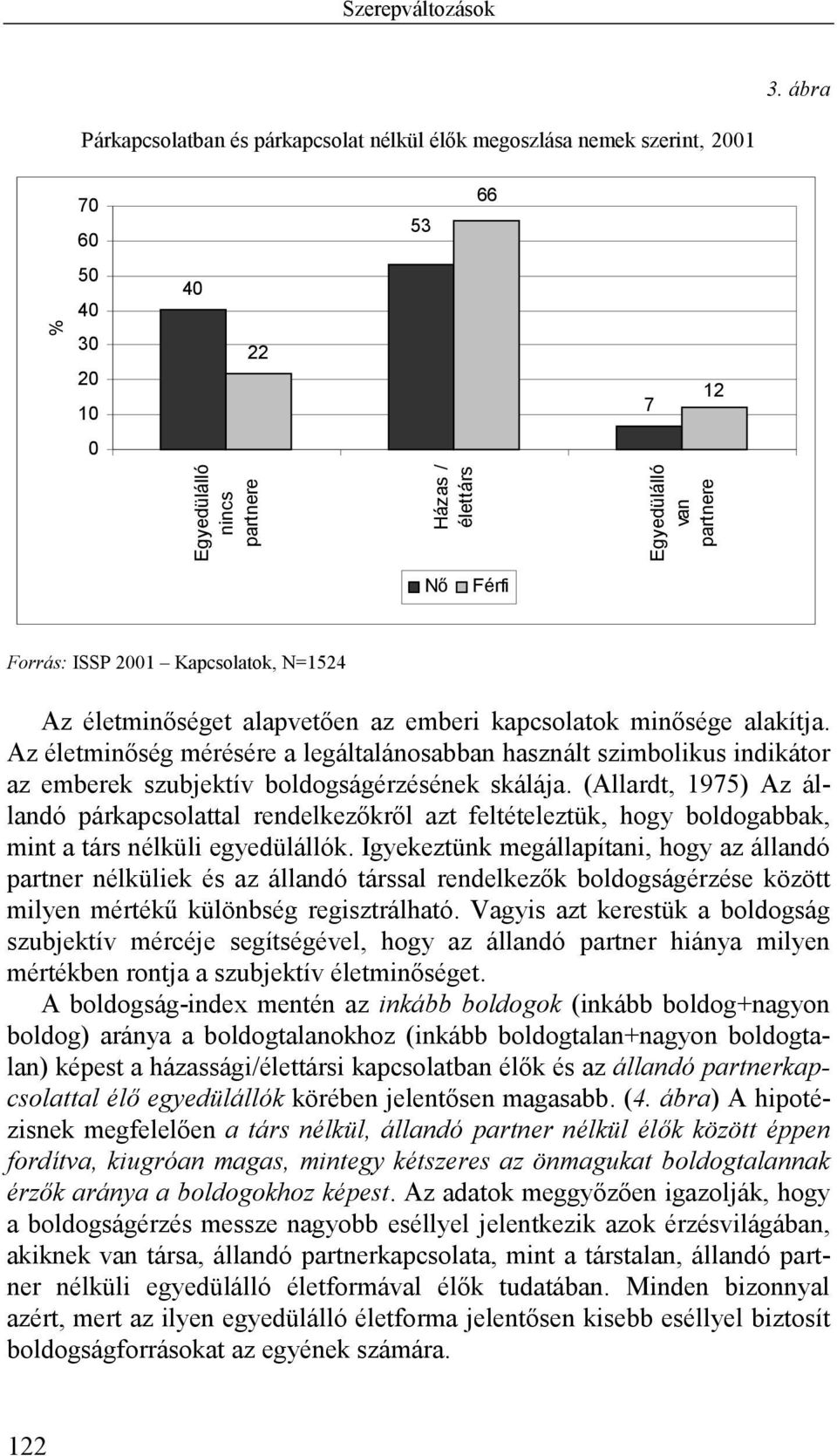 Kapcsolatok, N=1524 Az életminőséget alapvetően az emberi kapcsolatok minősége alakítja.