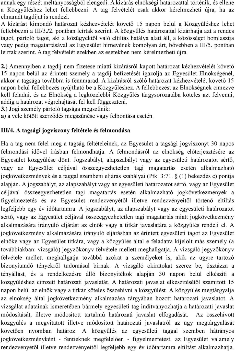 pontban leírtak szerint.