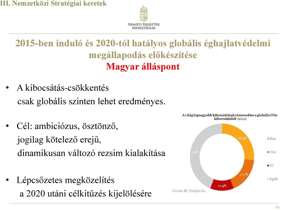 globális szinten lehet eredményes.