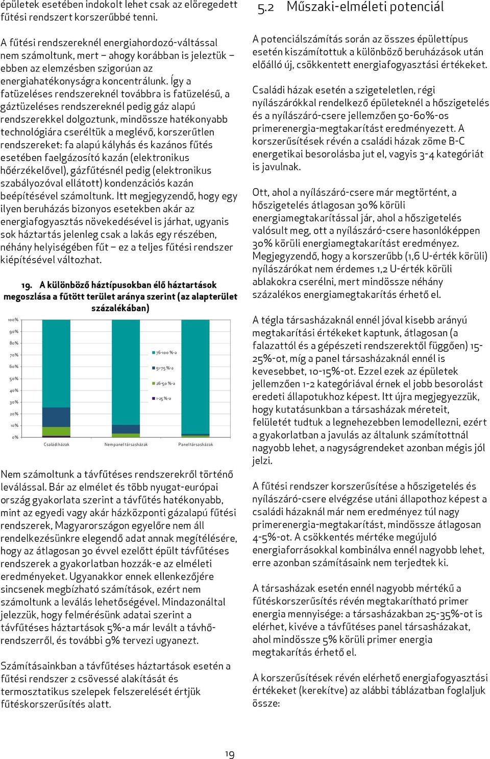 Így a fatüzeléses rendszereknél továbbra is fatüzelésű, a gáztüzeléses rendszereknél pedig gáz alapú rendszerekkel dolgoztunk, mindössze hatékonyabb technológiára cseréltük a meglévő, korszerűtlen