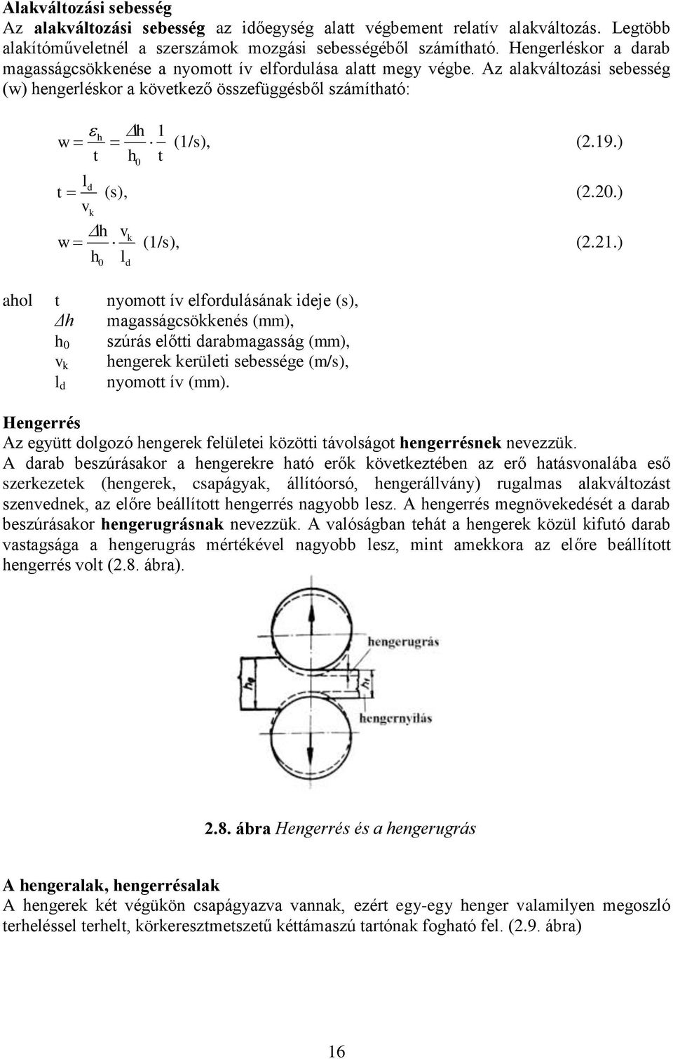 ) ld t (s), vk (2.20.) h vk w h (1/s), (2.21.