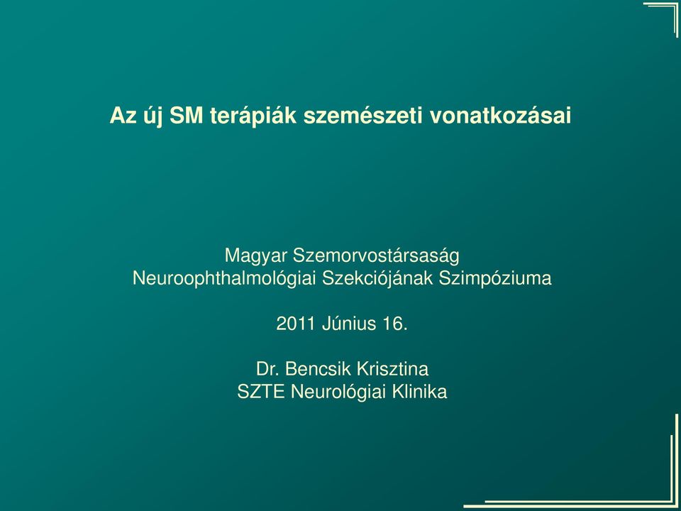 Szemorvostársaság