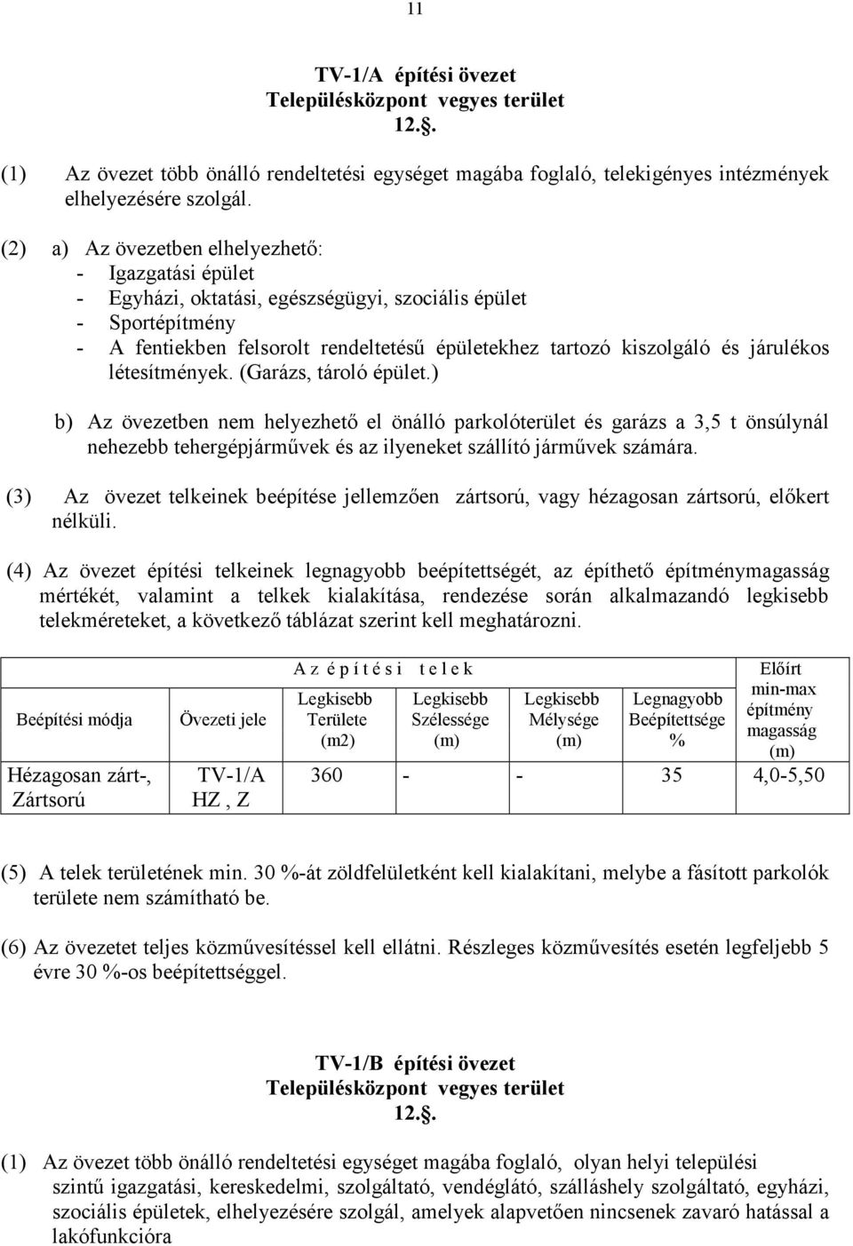 járulékos létesítmények. (Garázs, tároló épület.