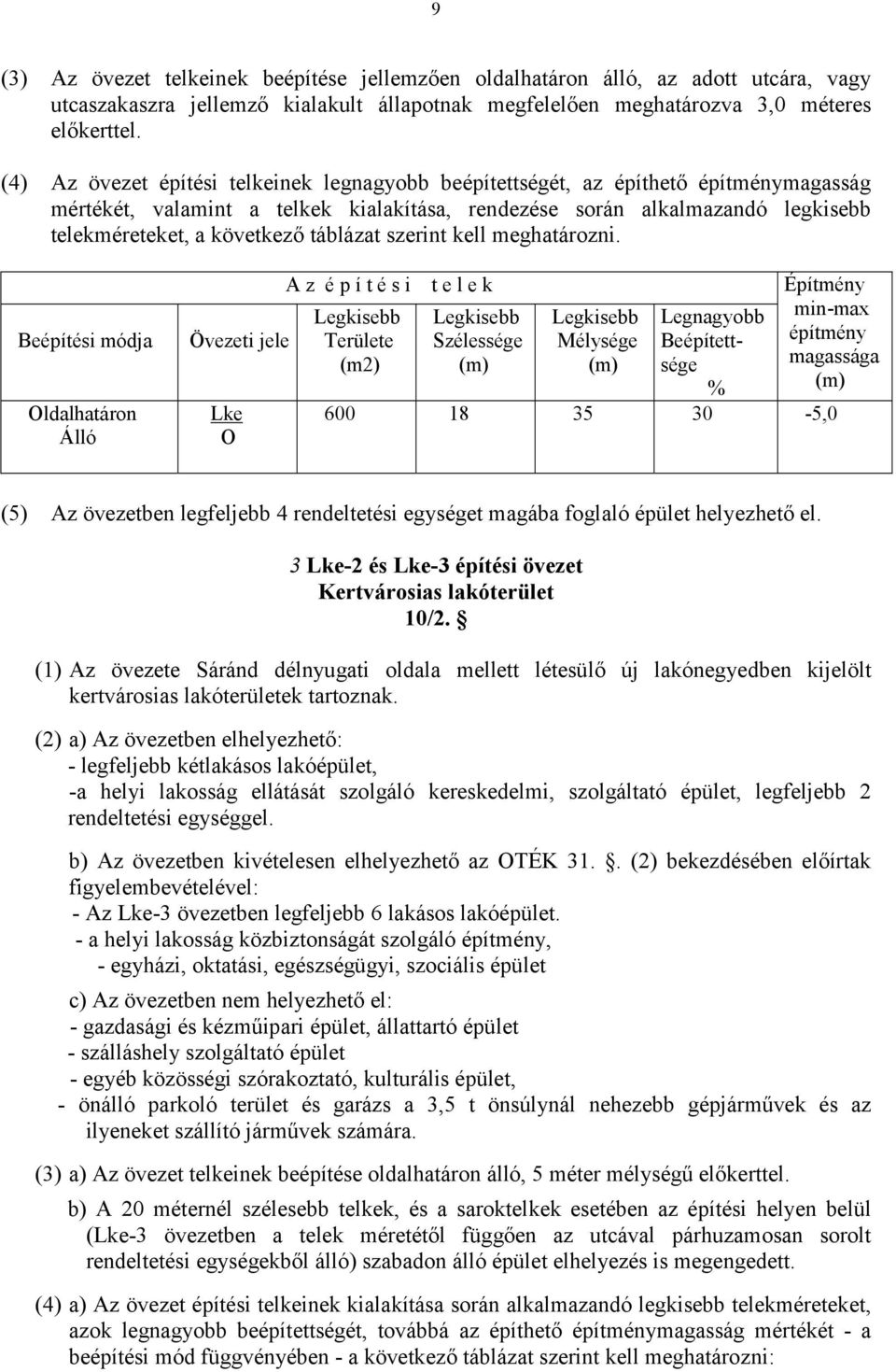 táblázat szerint kell meghatározni.