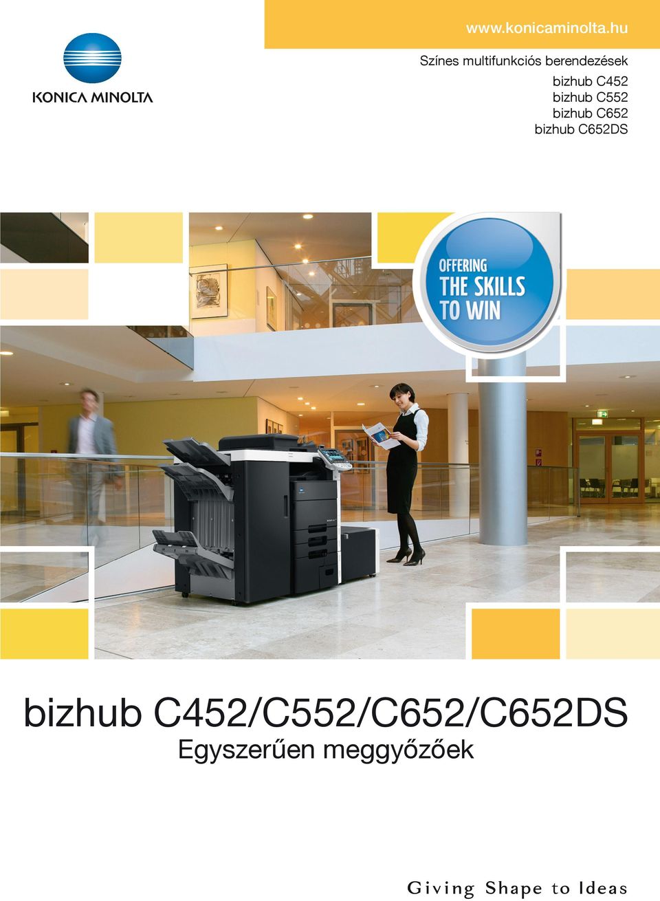 bizhub C452 bizhub C552 bizhub C652