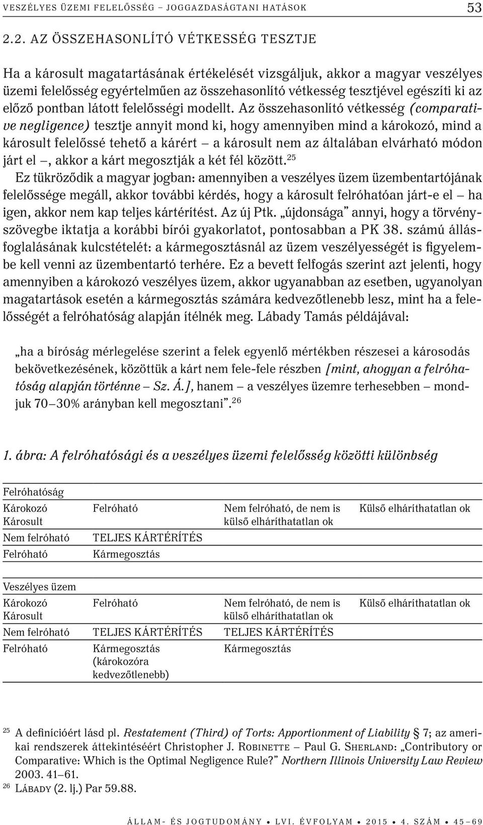 az előző pontban látott felelősségi modellt.