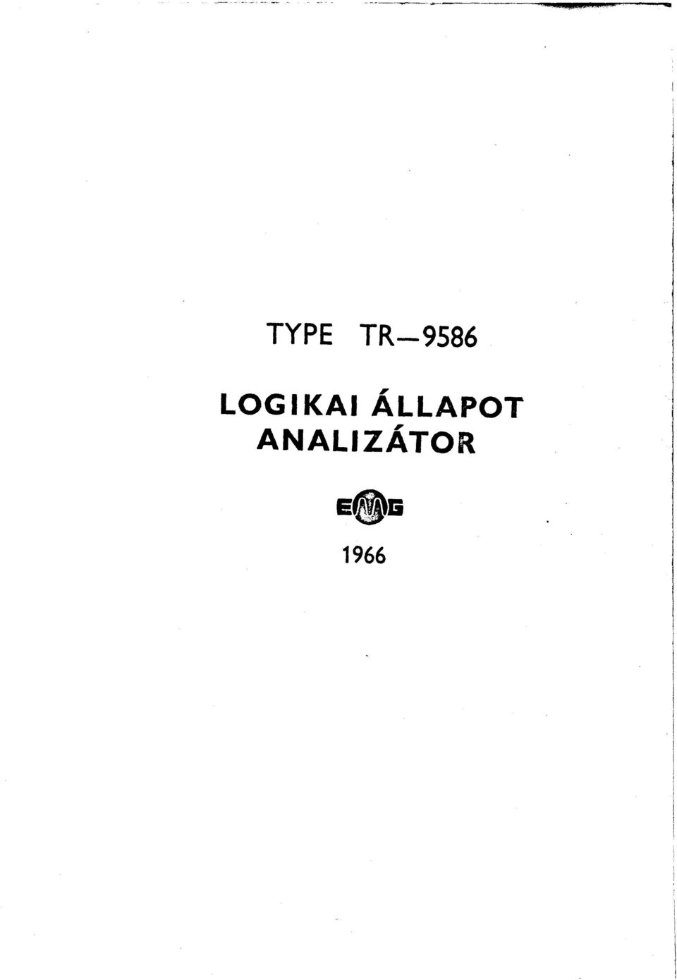 TR-9586 LOGIKAI