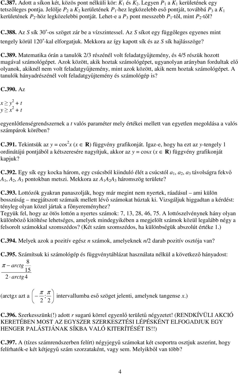 KöMaL C-gyakorlatok - PDF Ingyenes letöltés