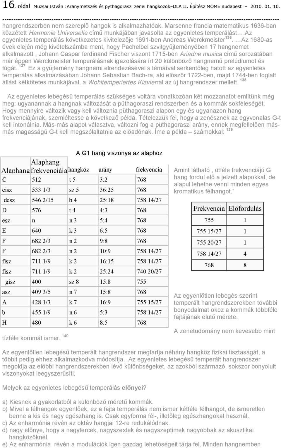 Pythagoraszi hangközök - PDF Free Download