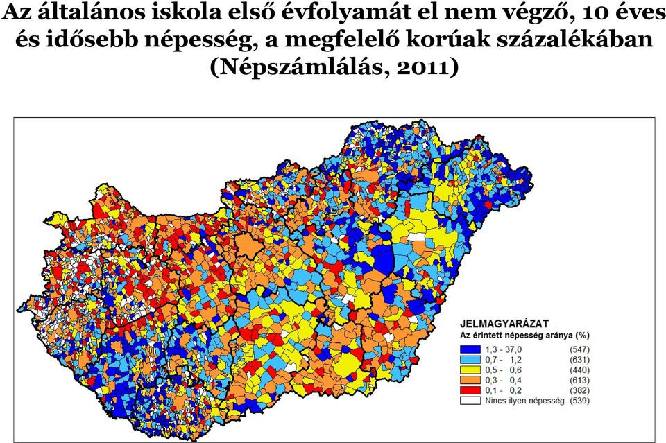 és idősebb népesség, a megfelelő