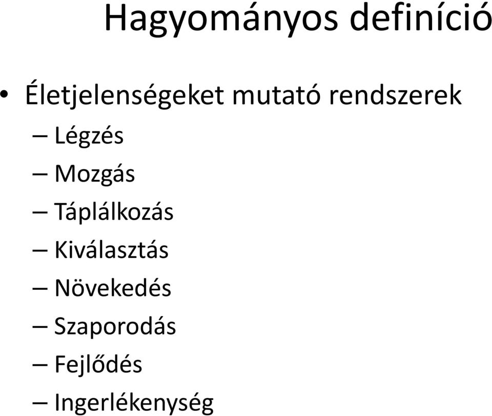 Légzés Mozgás Táplálkozás