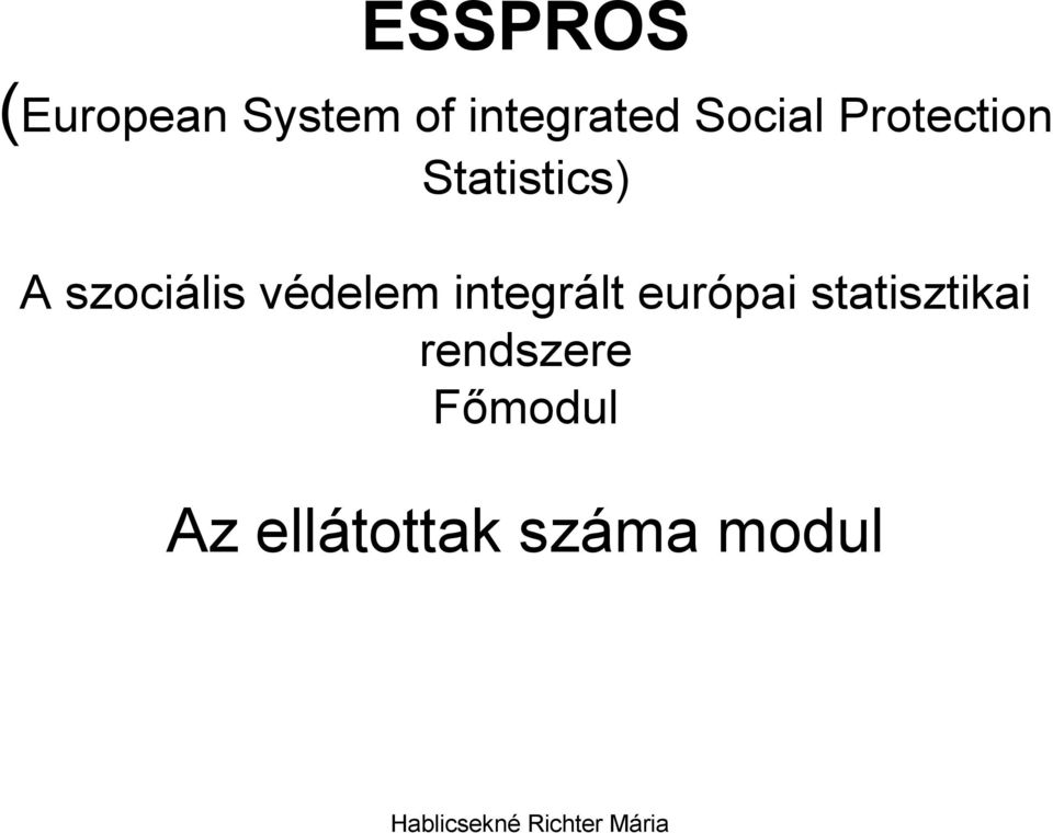 szociális védelem integrált európai