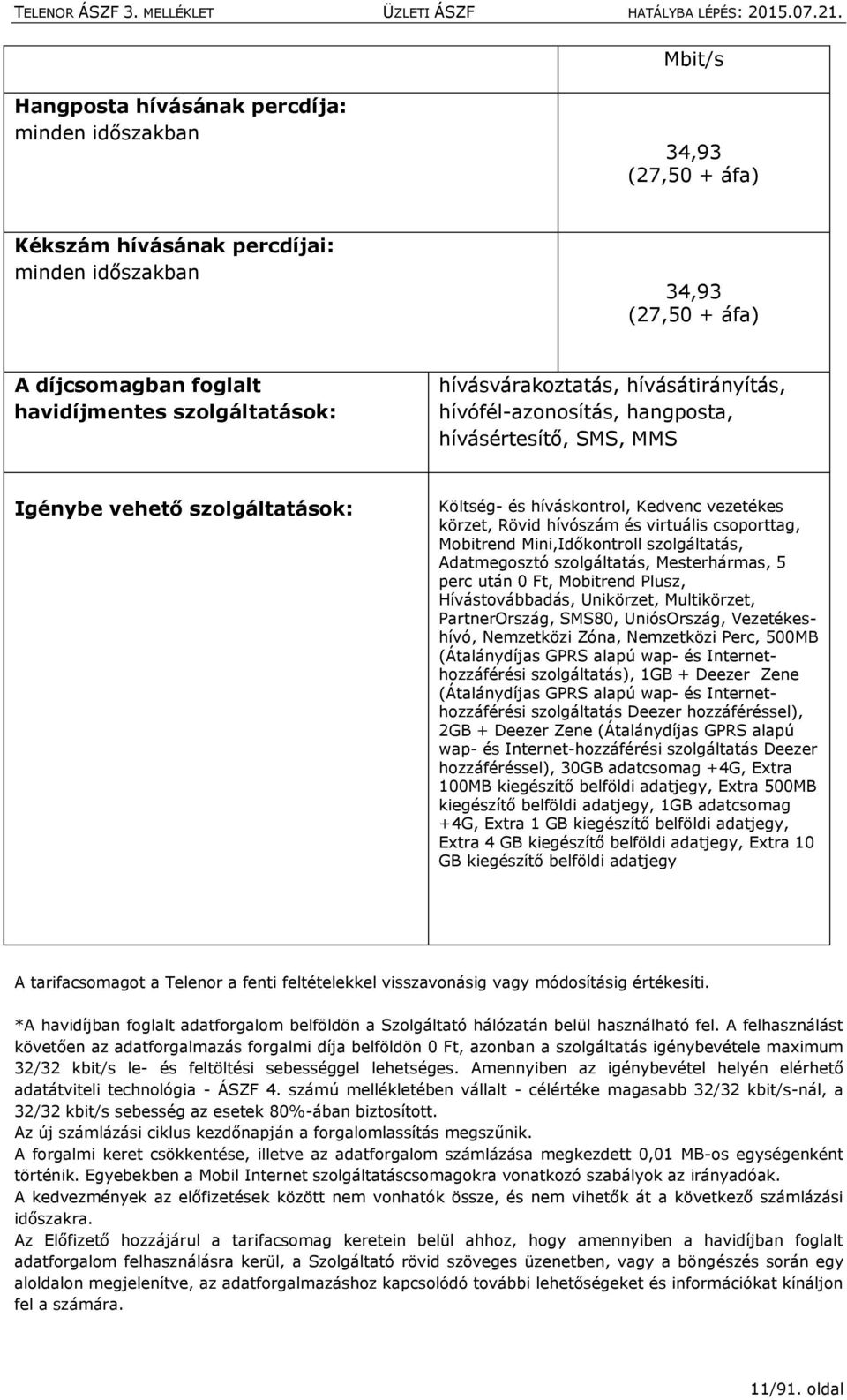 virtuális csoporttag, Mobitrend Mini,Időkontroll szolgáltatás, Adatmegosztó szolgáltatás, Mesterhármas, 5 perc után 0 Ft, Mobitrend Plusz, Hívástovábbadás, Unikörzet, Multikörzet, PartnerOrszág,