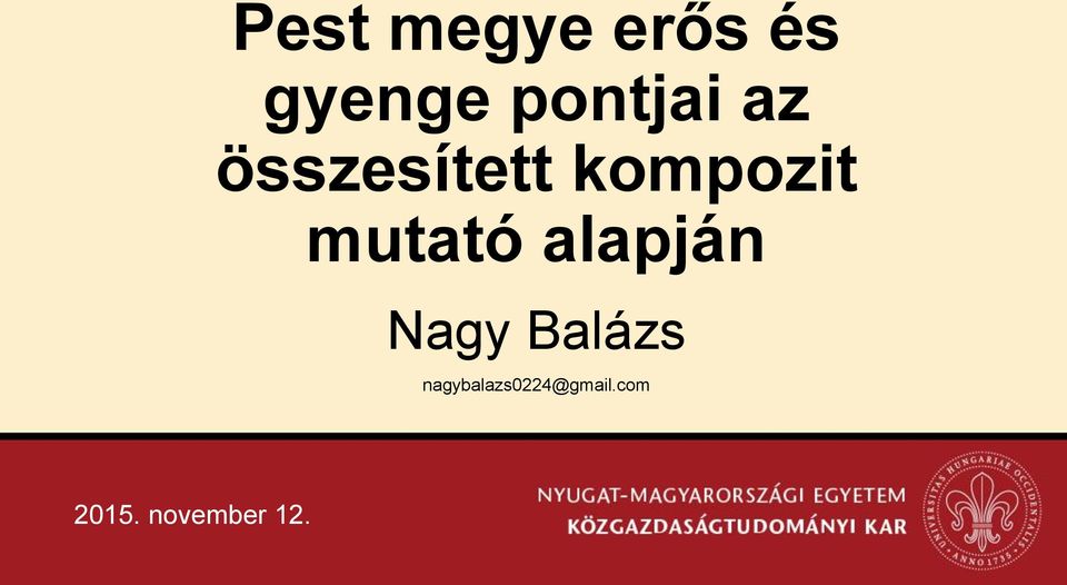 kompozit mutató alapján