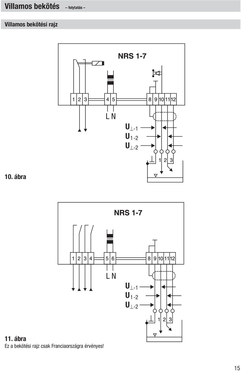 ábra L N U -1 U 1 2 U -2 11.