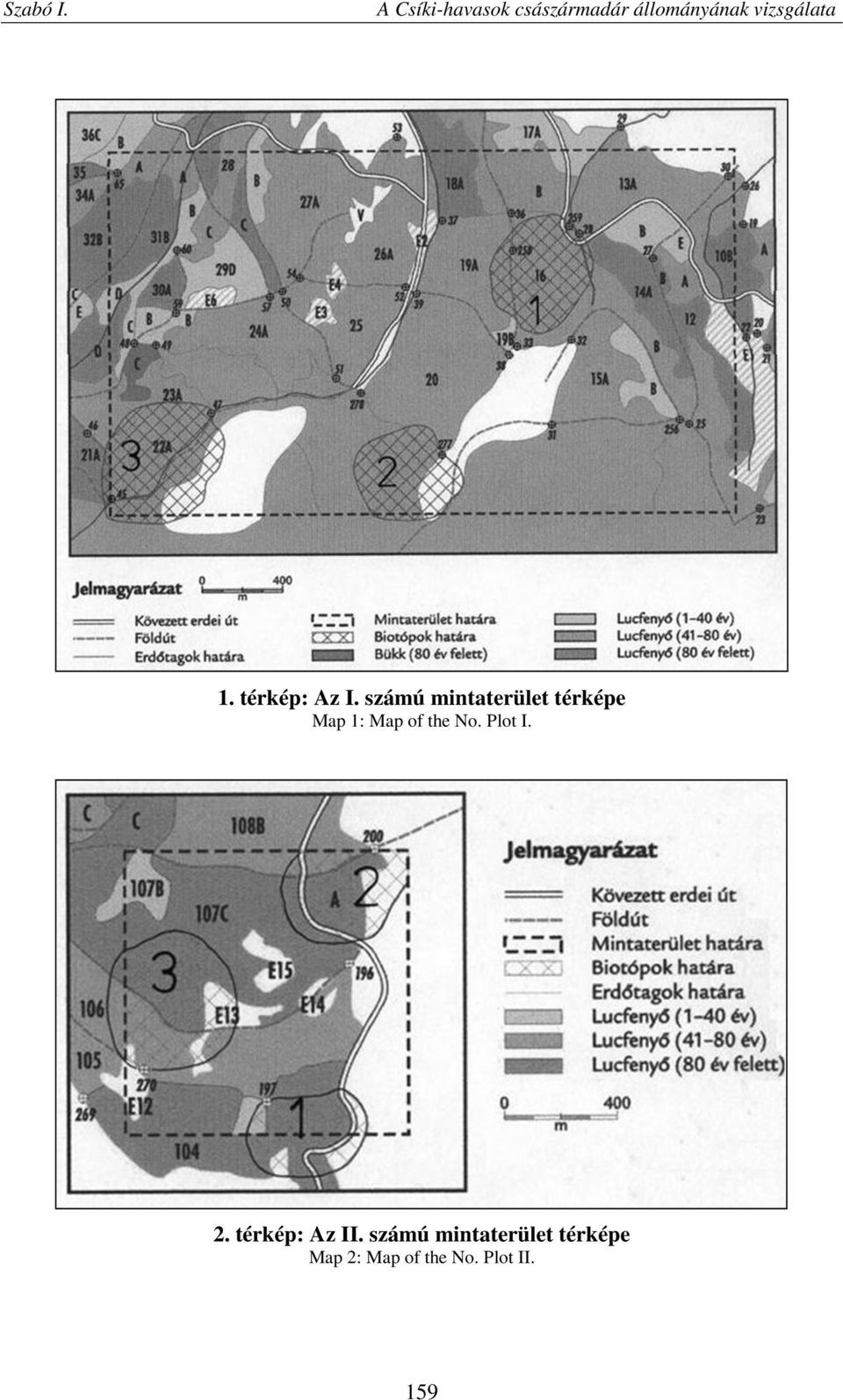 the No. Plot I. 2. térkép: Az II.