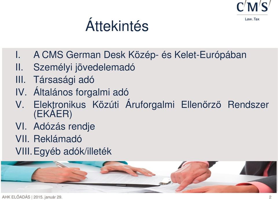 Általános forgalmi adó V.
