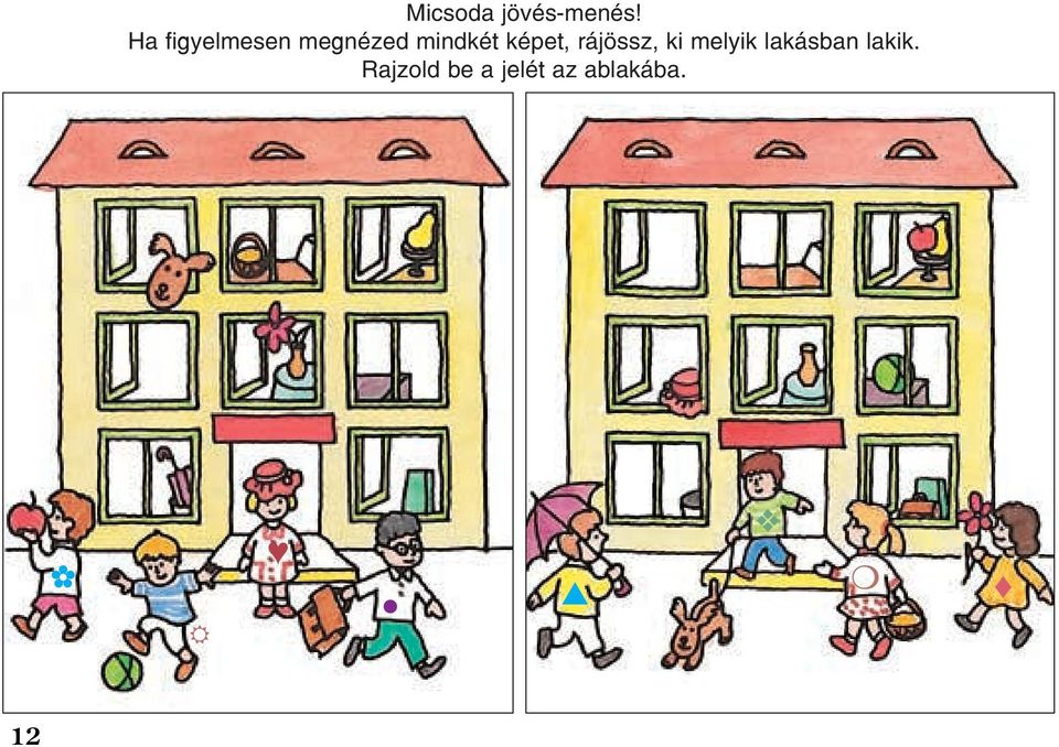 képet, rájössz, ki melyik lakásban