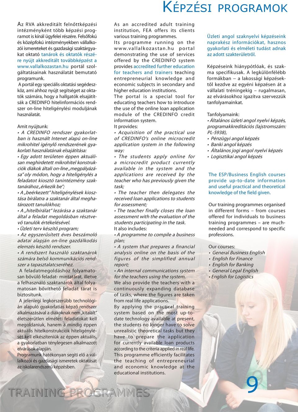 hu portál szolgáltatásainak használatát bemutató programunk.