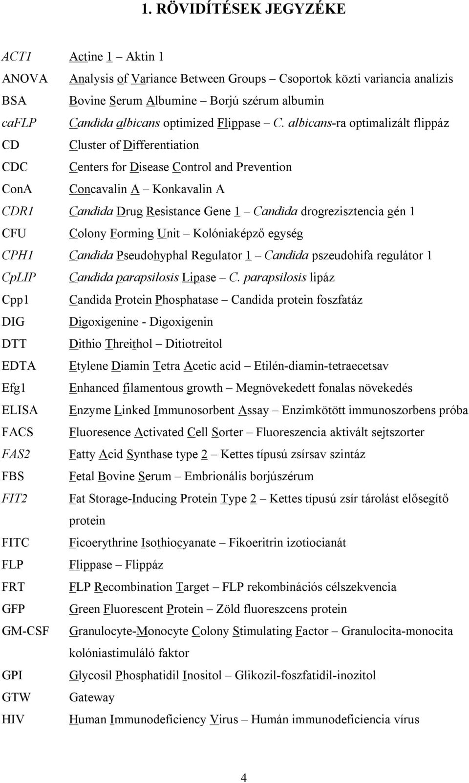 albicans-ra optimalizált flippáz CD Cluster of Differentiation CDC Centers for Disease Control and Prevention ConA Concavalin A Konkavalin A CDR1 Candida Drug Resistance Gene 1 Candida