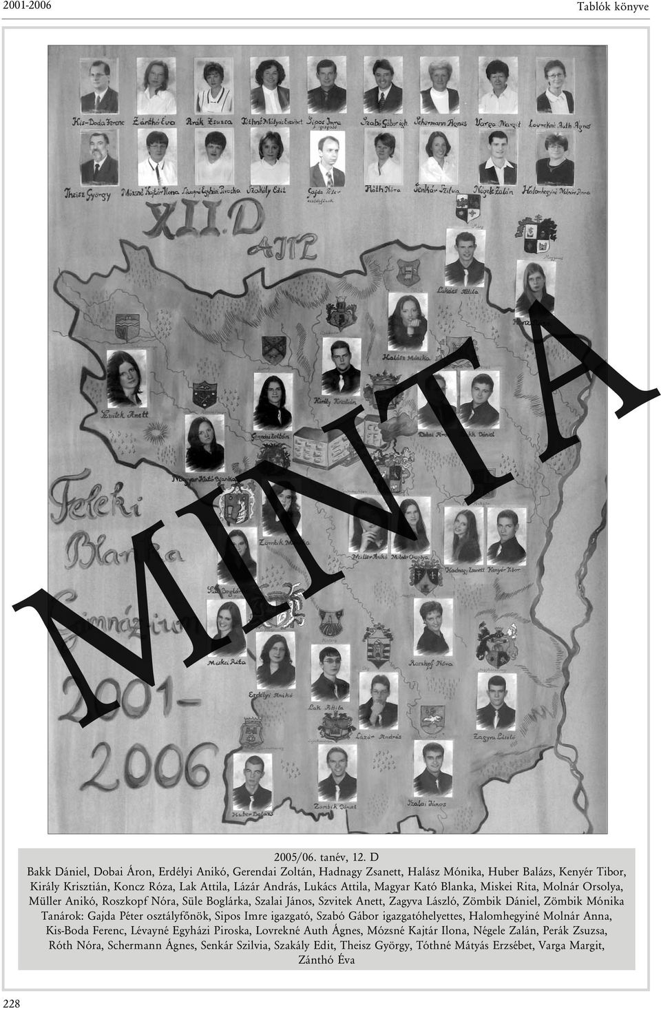 Attila, Magyar Kató Blanka, Miskei Rita, Molnár Orsolya, Müller Anikó, Roszkopf Nóra, Süle Boglárka, Szalai János, Szvitek Anett, Zagyva László, Zömbik Dániel, Zömbik Mónika Tanárok: