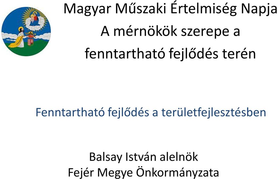 Fenntartható fejlődés a
