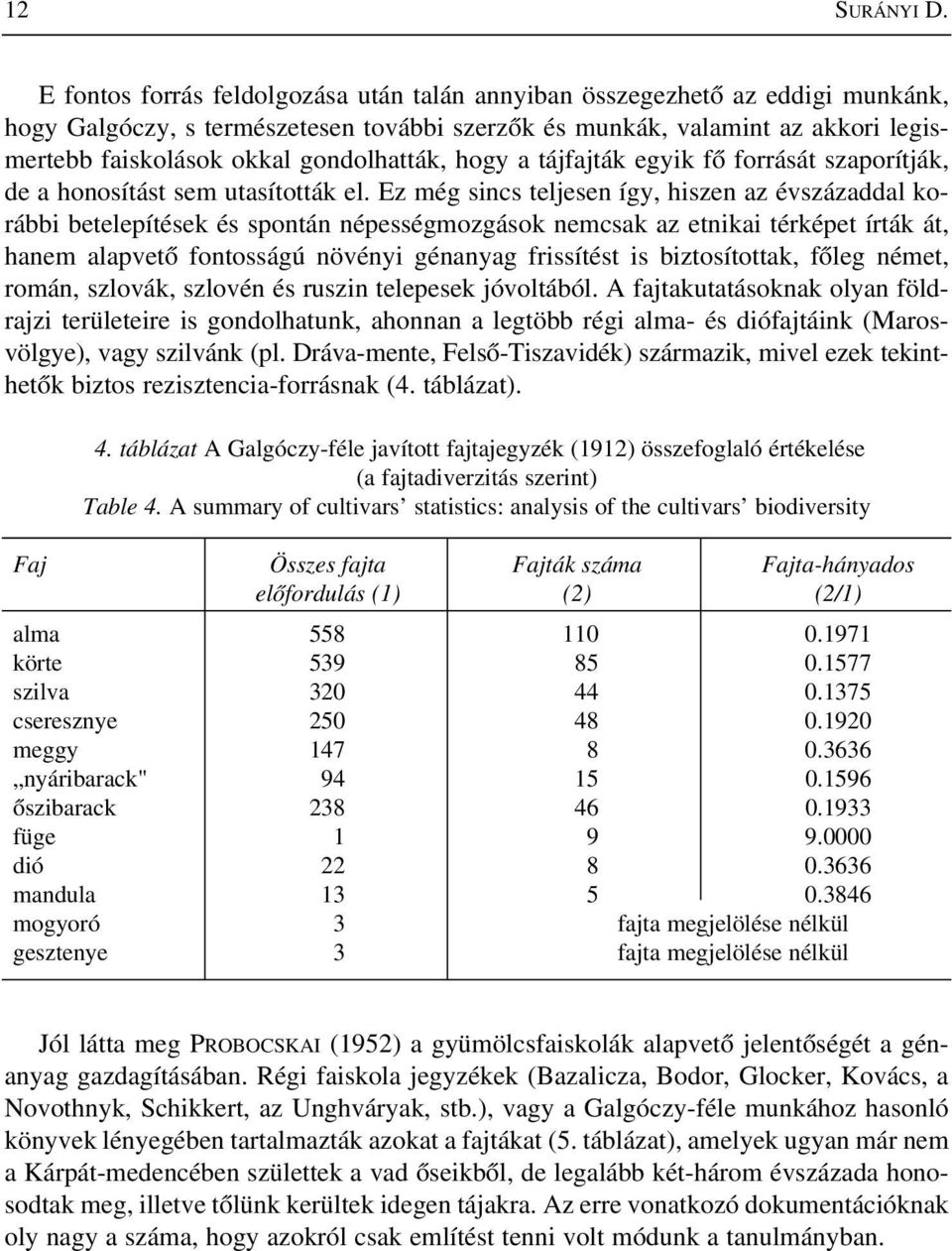 gondolhatták, hogy a tájfajták egyik fõ forrását szaporítják, de a honosítást sem utasították el.