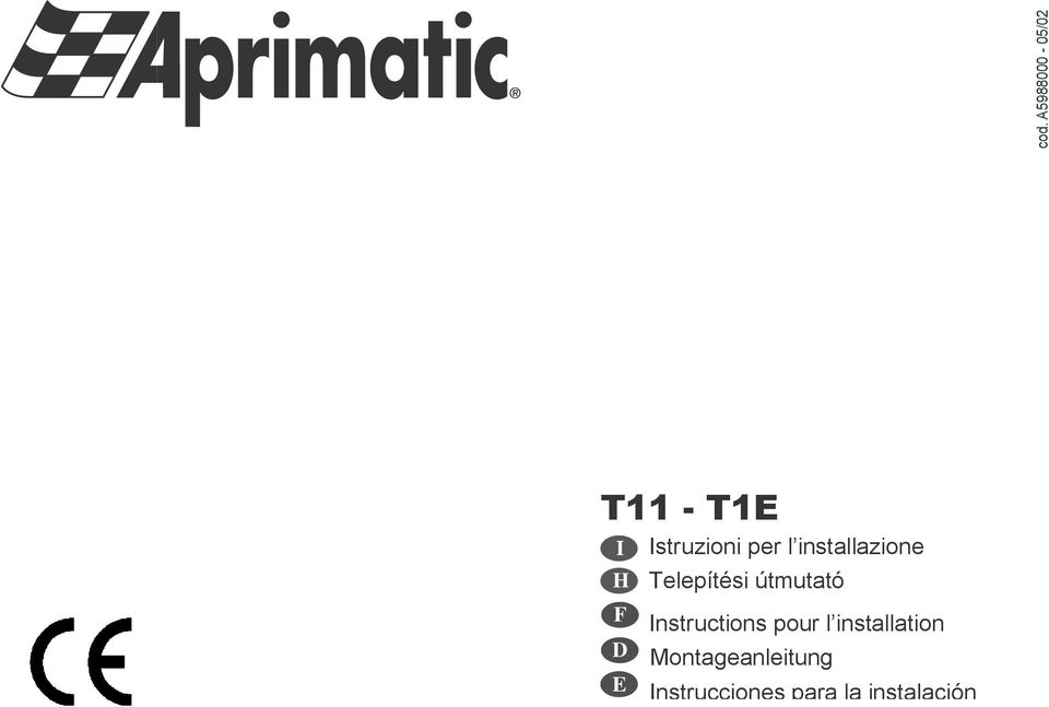 Instructions pour l installation D