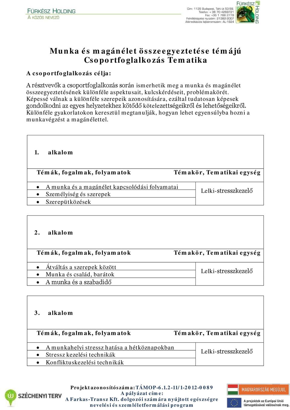 Képessé válnak a különféle szerepeik azonosítására, ezáltal tudatosan képesek gondolkodni az egyes helyzetekhez kötődő kötelezettségeikről és lehetőségeikről.