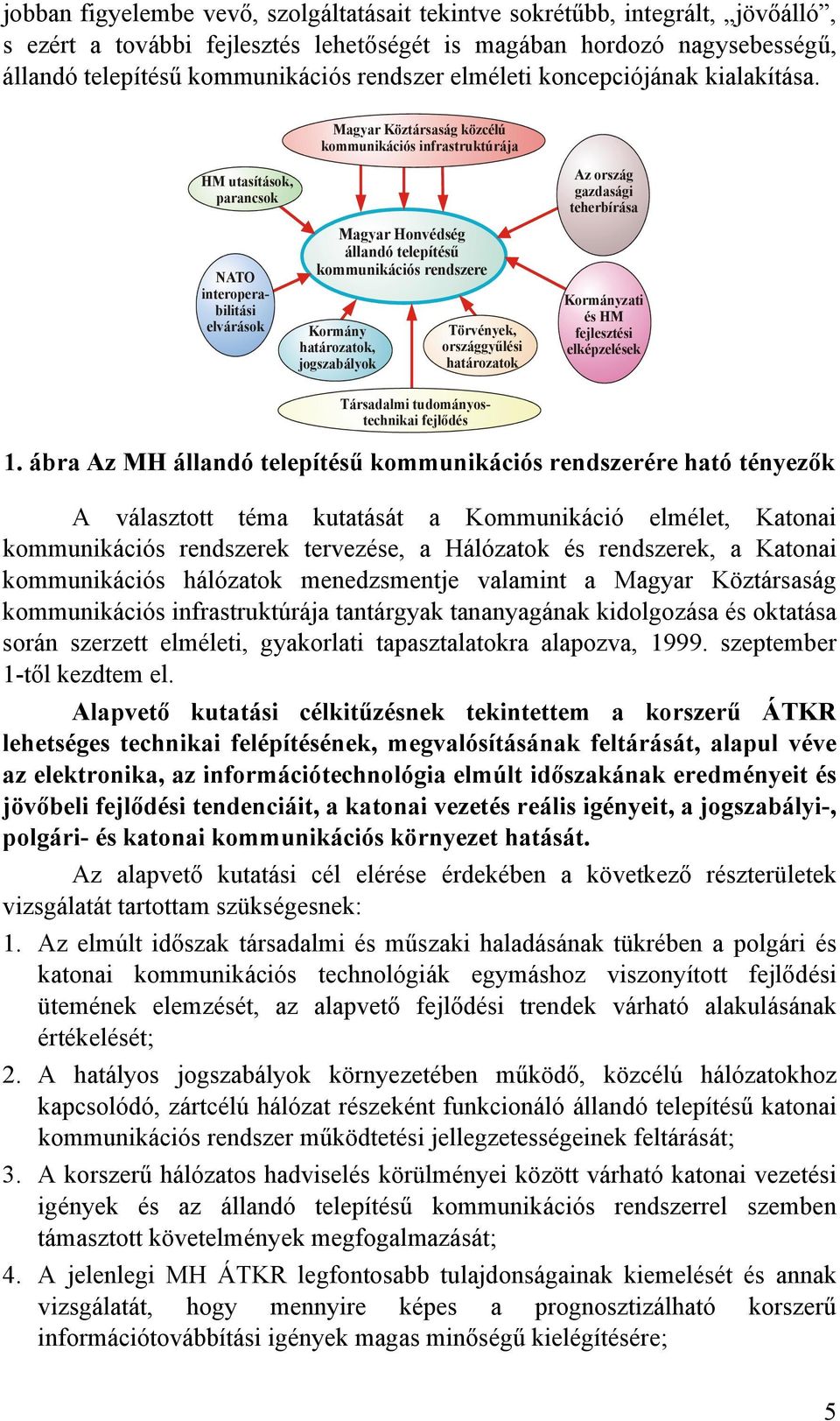 Magyar Köztársaság özcélú ouniációs infrastrutúrája HM utasításo, parancso NATO interoperabilitási elváráso Magyar Honvédség állandó telepítésű ouniációs rendszere Korány határozato, jogszabályo